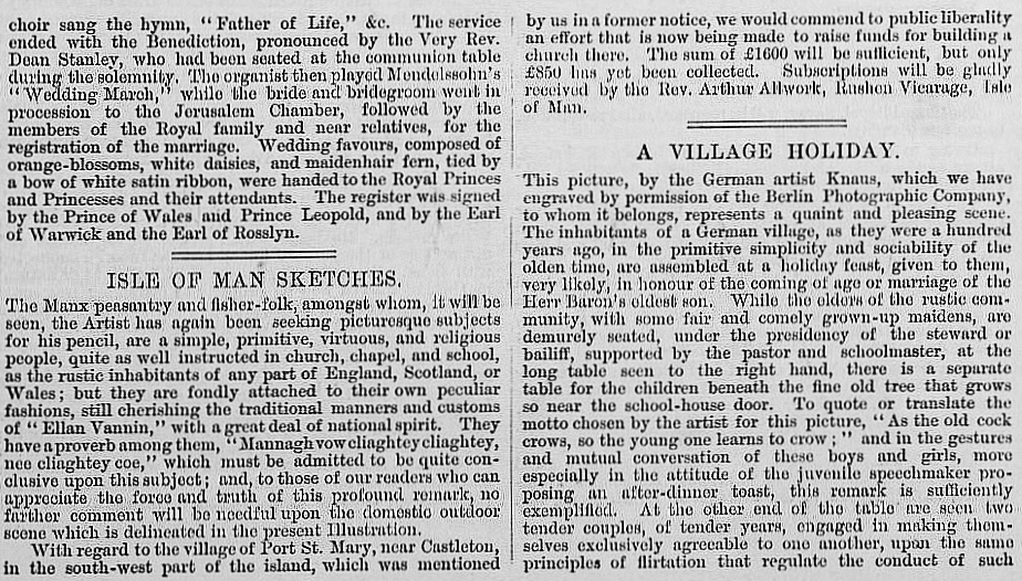 manx cottage text